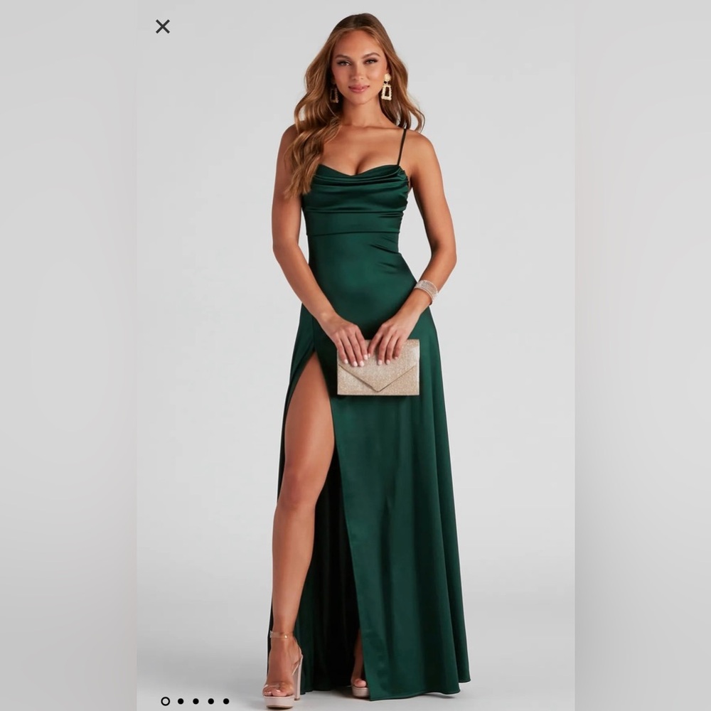 Sold on Mercari Marissa Formal Satin Dress